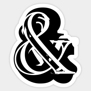 Ampersand 001 & Sticker